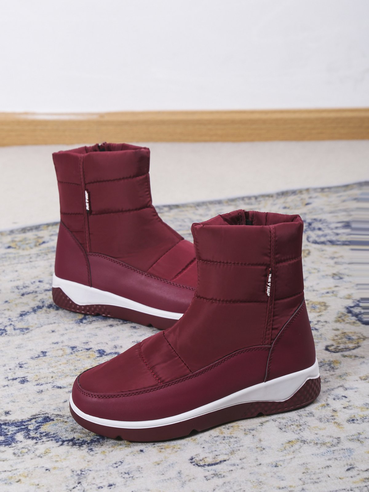 Windproof Warm Fleece Snow Boots