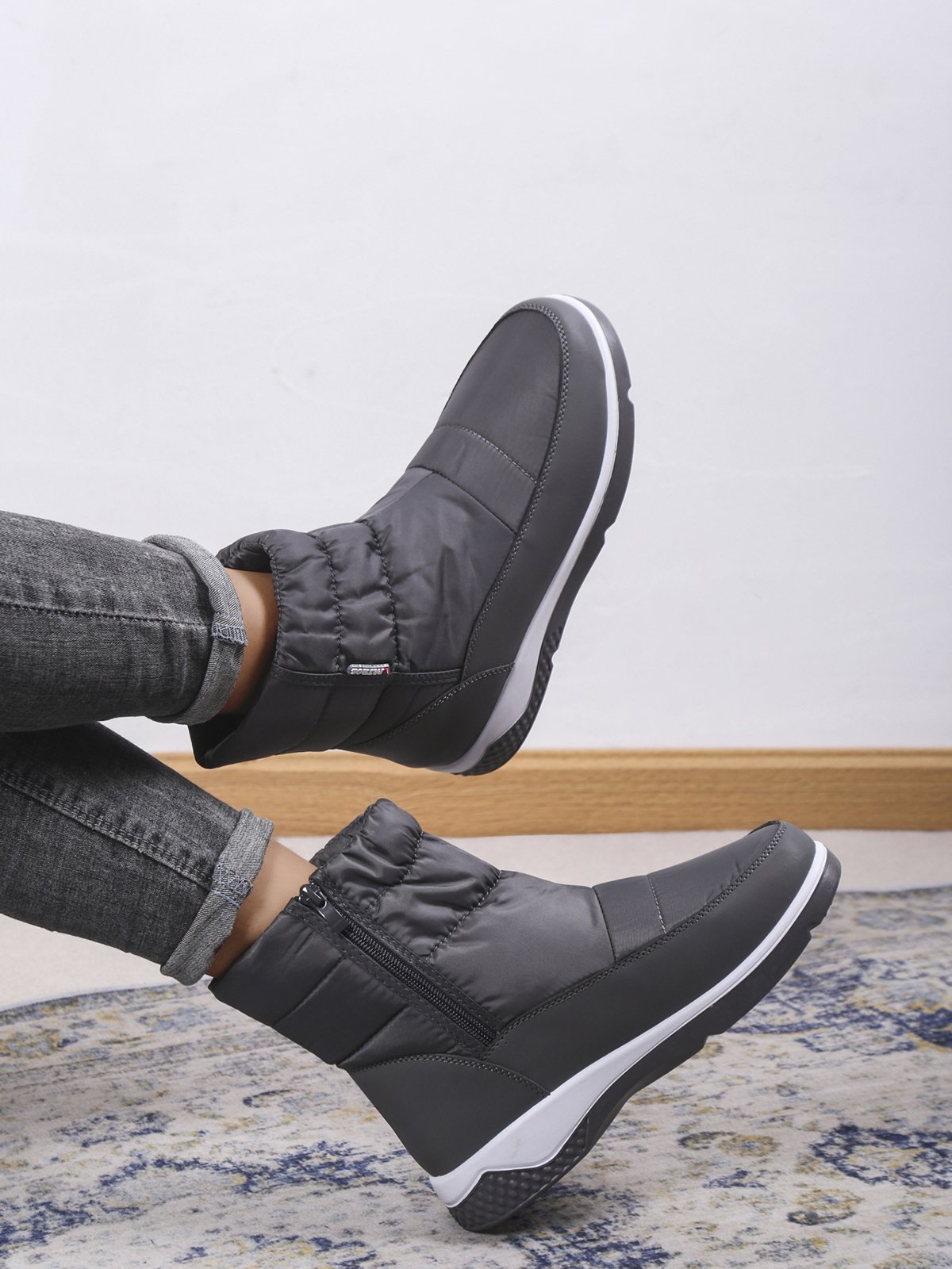 Windproof Warm Fleece Snow Boots