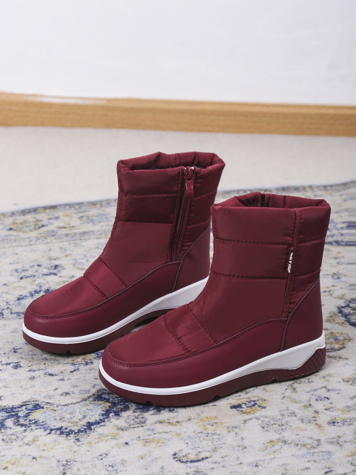Windproof Warm Fleece Snow Boots