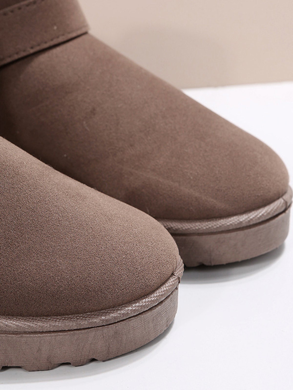 Winter Buckle Plus Fleece Warm Snow Boots