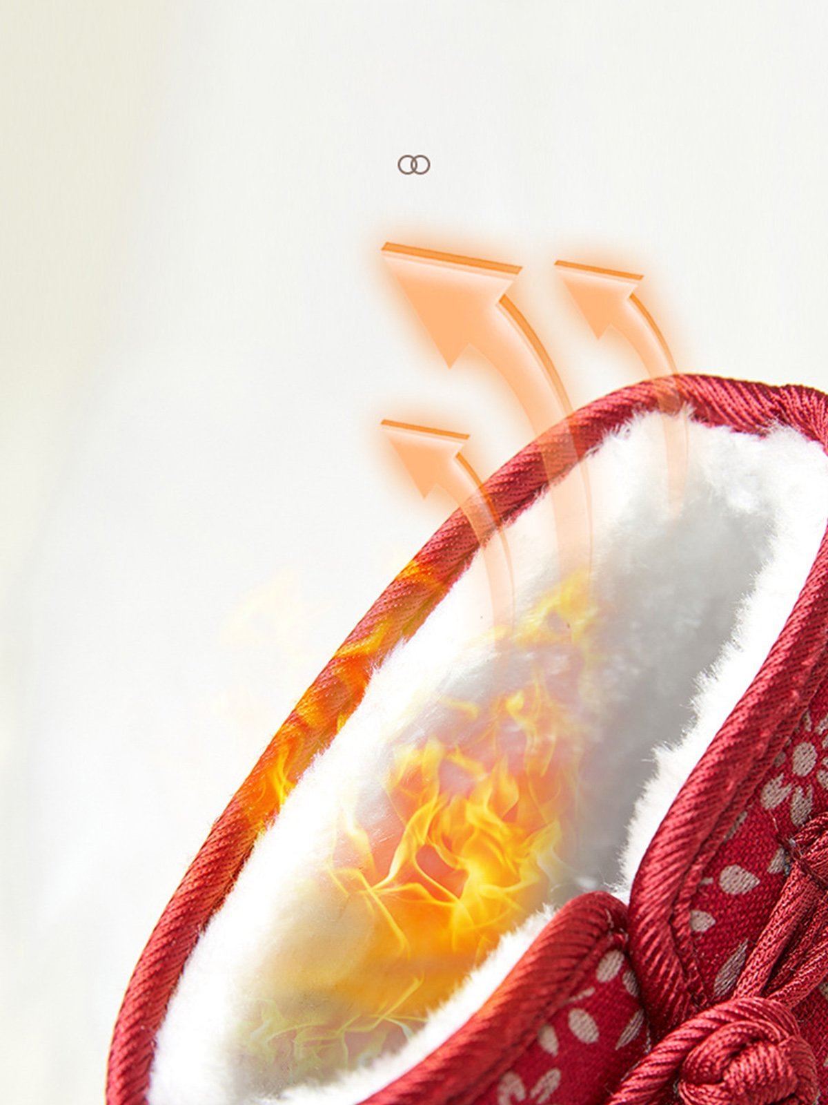 Ethnic Style Plant Graphics Warm Plus Velvet Outdoor Snow Boots