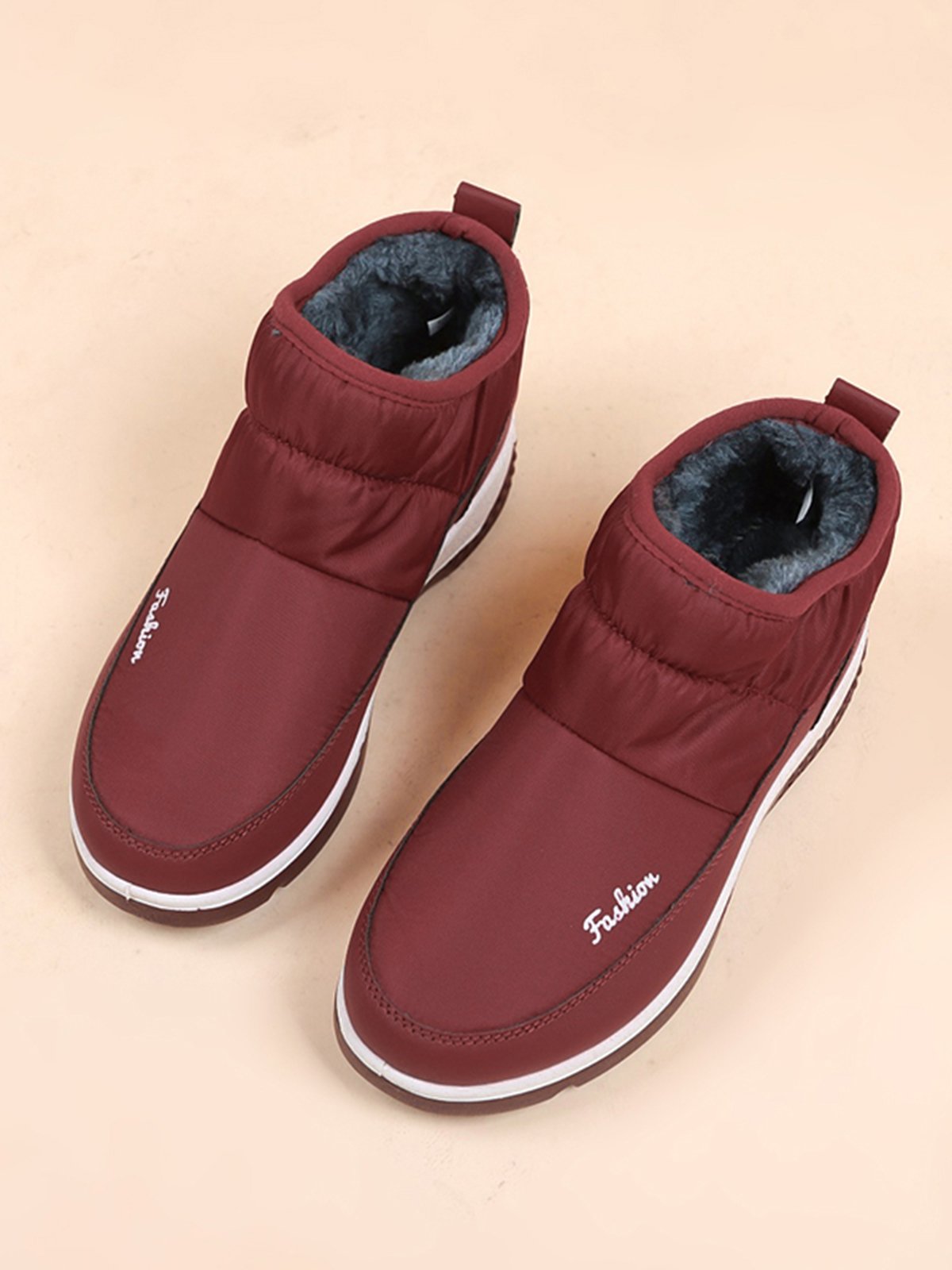 Outdoor Warm Waterproof Low Top Comfortable Casual Snow Boots