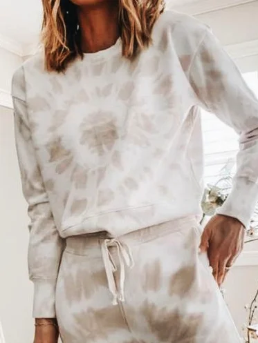Long Sleeve Loose Two-Piece Set