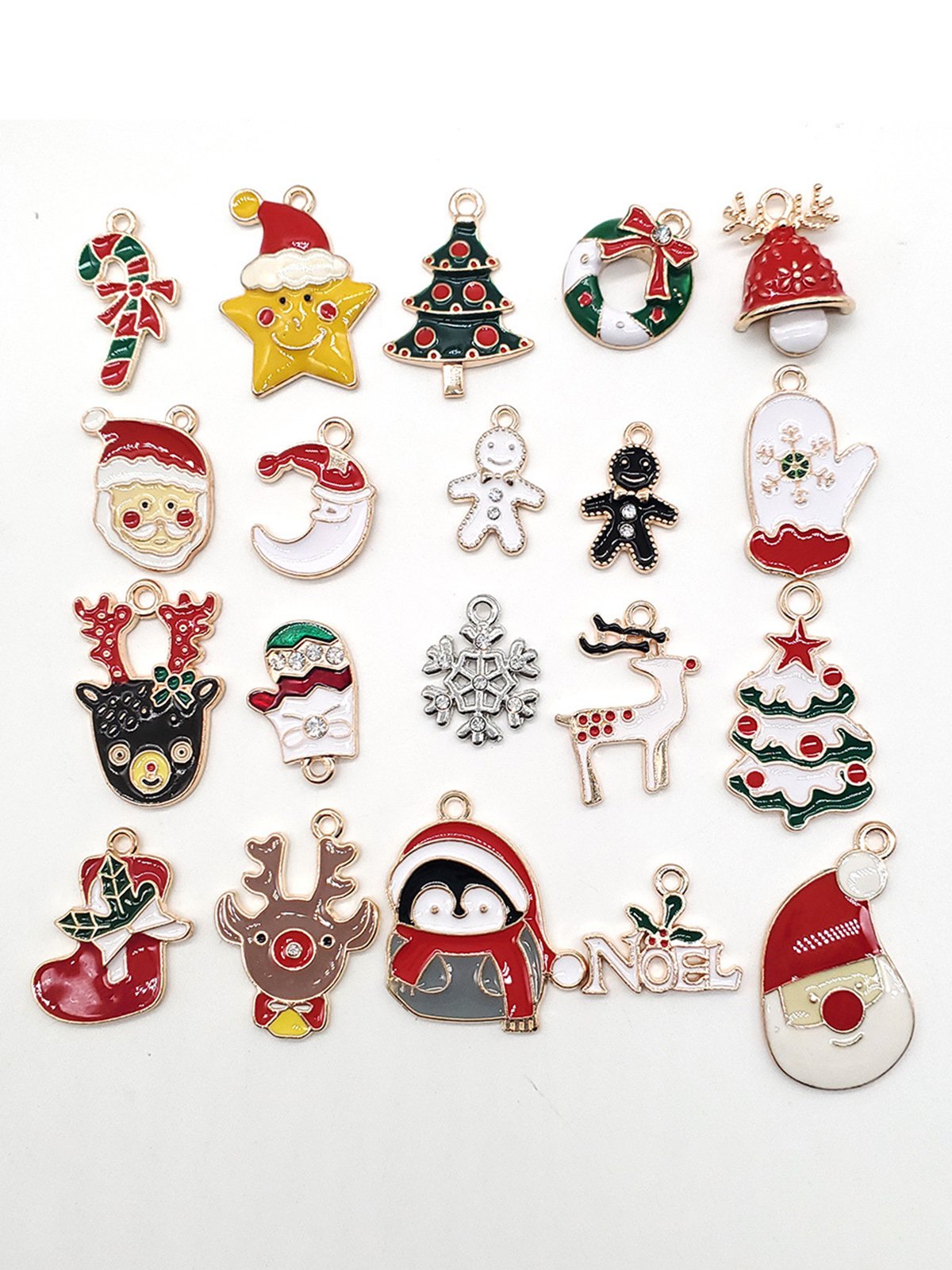 Christmas Crocs DIY Shoe Buckle 20 Piece Set