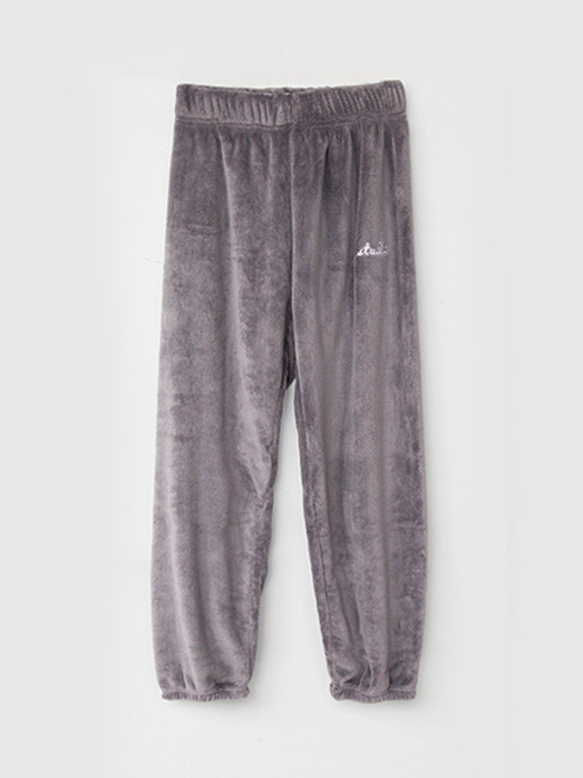 Home Warmth Thickened Coral Fleece Trousers