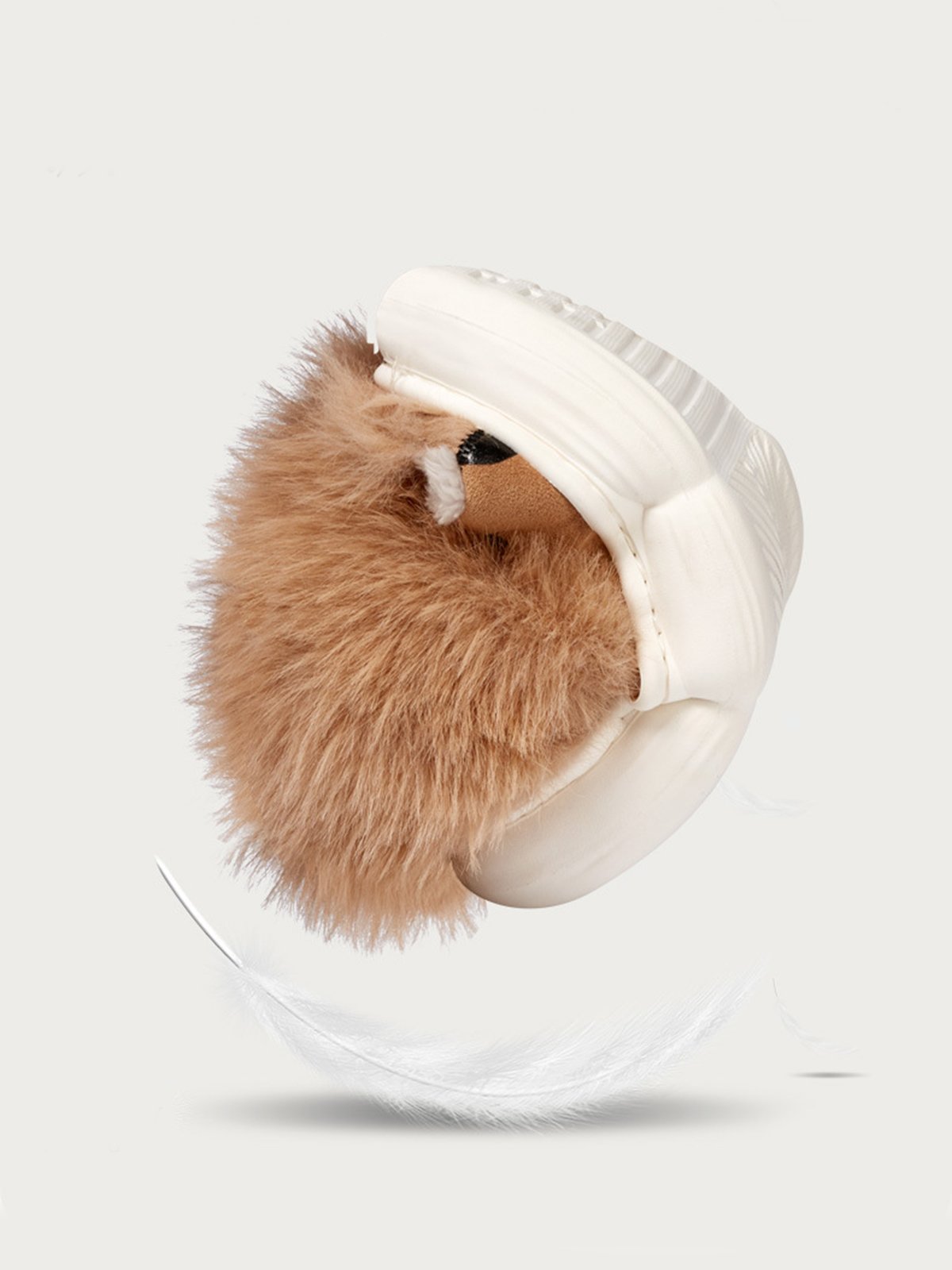 Plush Warm Cute Hedgehog Home Cotton Slippers