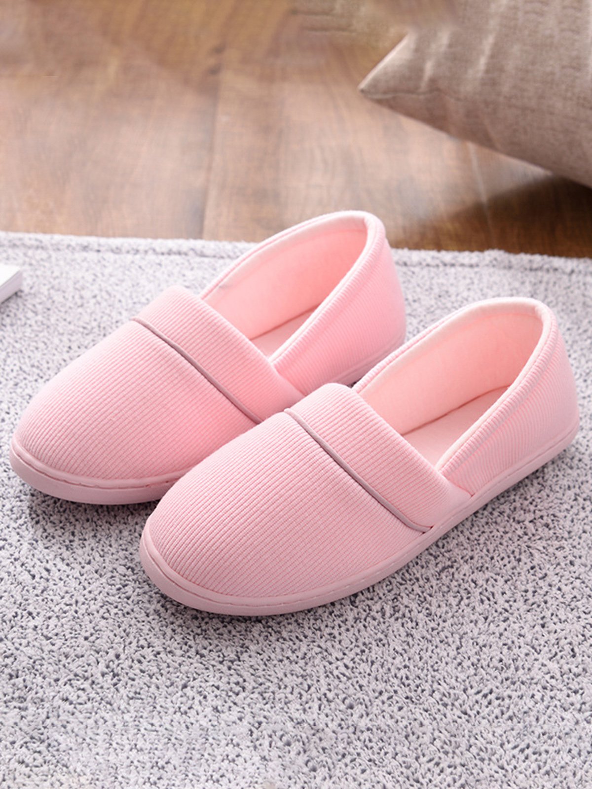 Plain Simple Casual Pregnant Women Can Wear Home Shoes