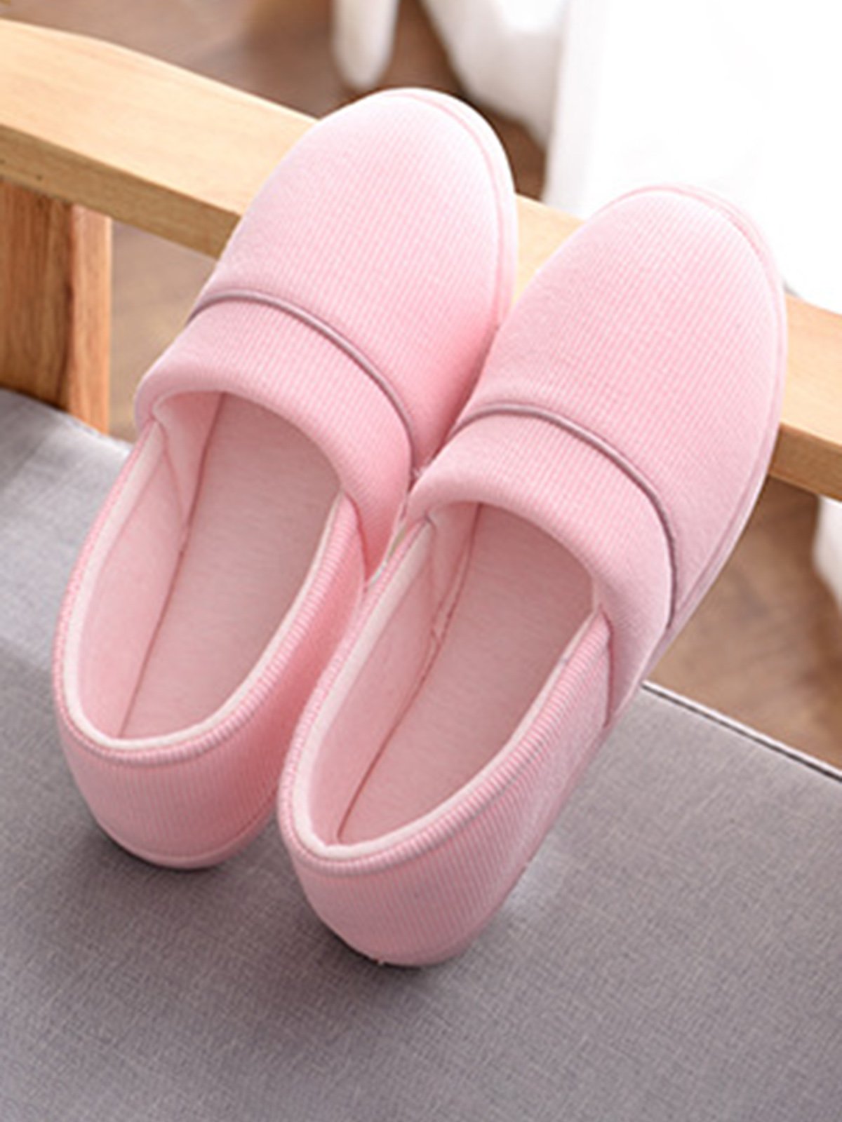 Plain Simple Casual Pregnant Women Can Wear Home Shoes
