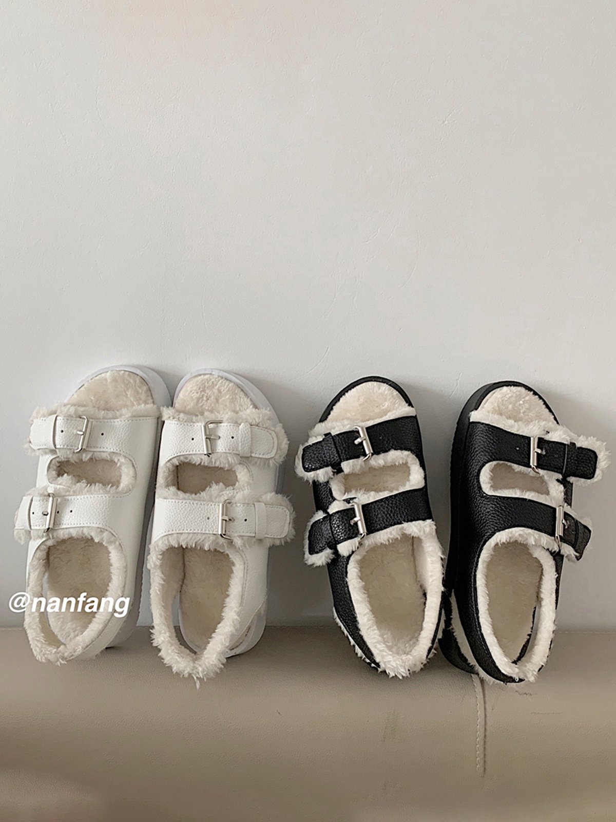 Plush Warm Winter Sandals
