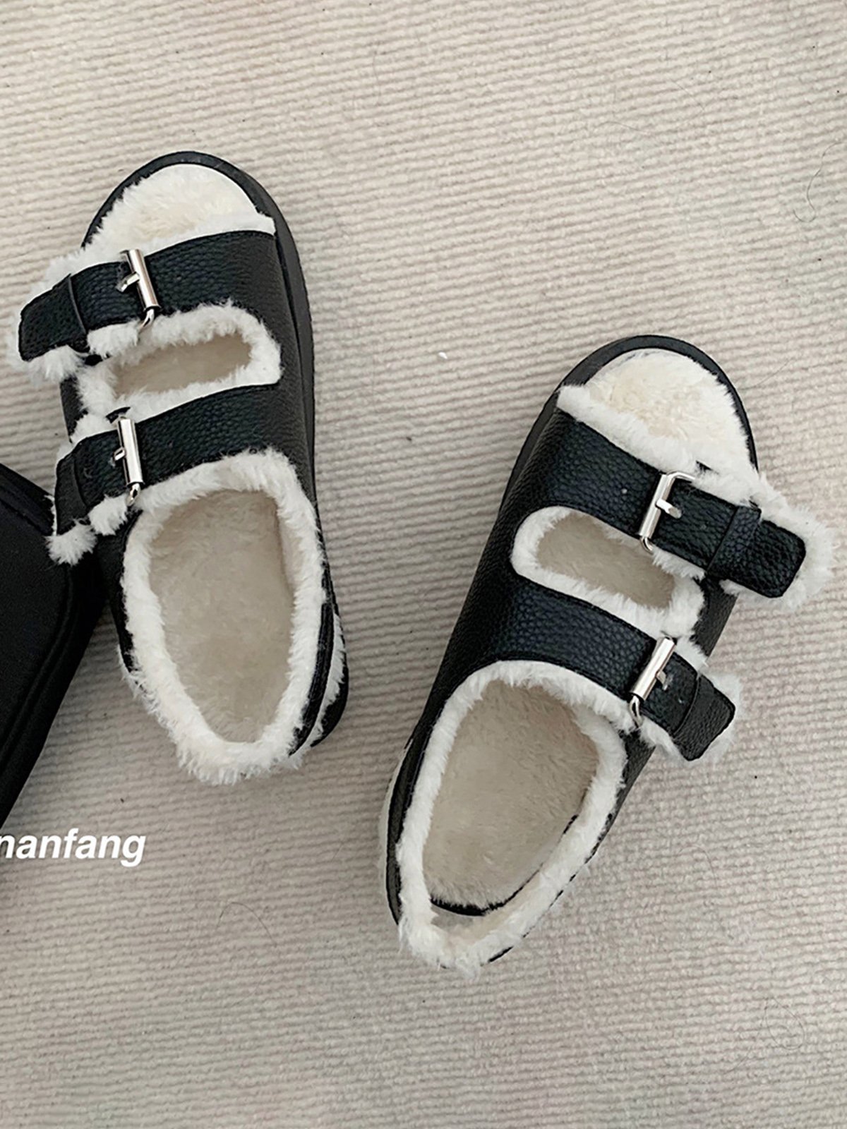 Plush Warm Winter Sandals