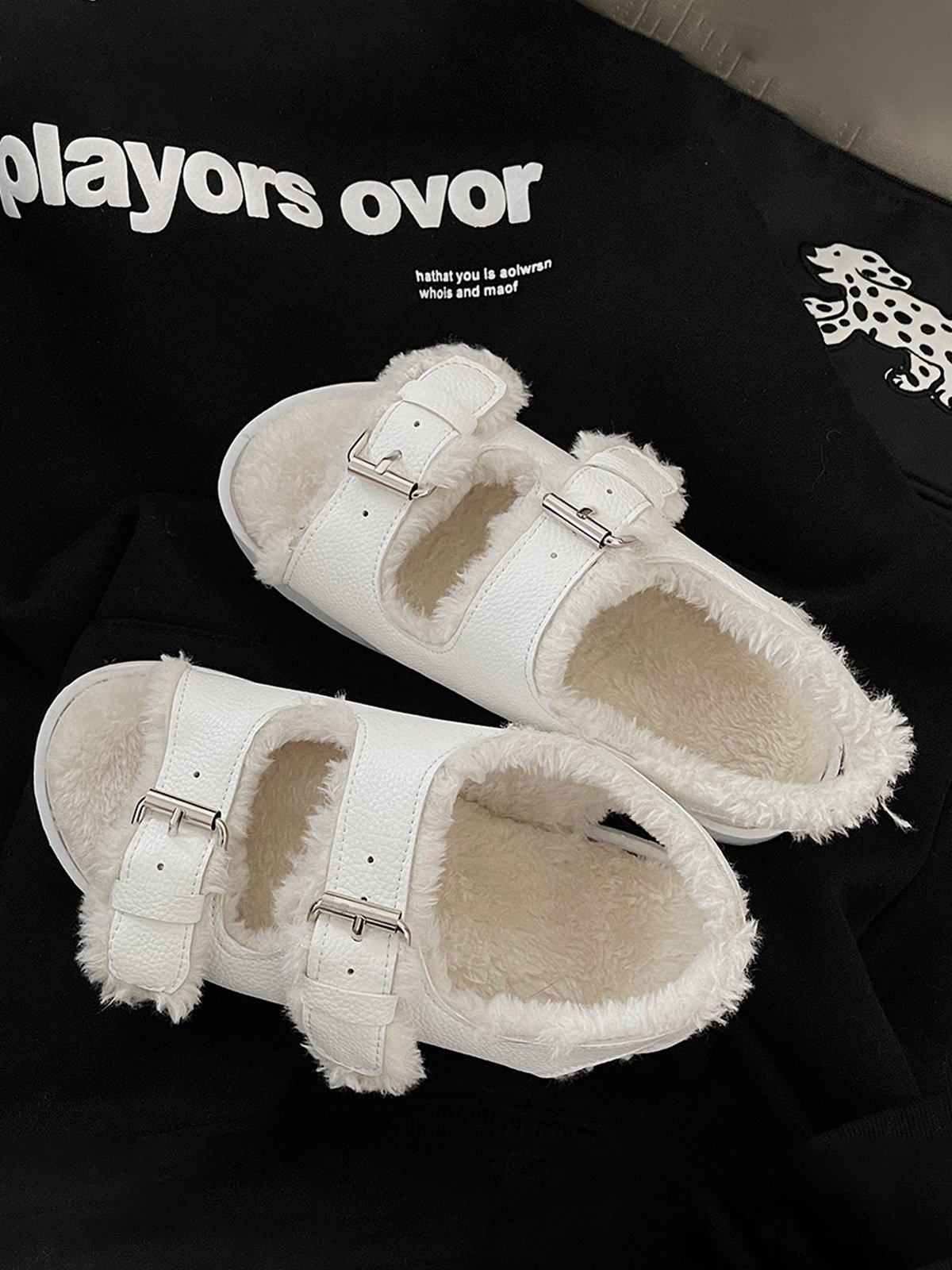 Plush Warm Winter Sandals