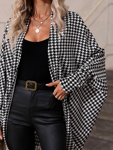 Houndstooth Others Other Coat