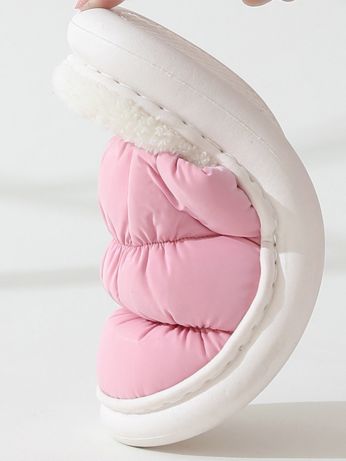 Thermal Lined Quilted Bedroom Slippers