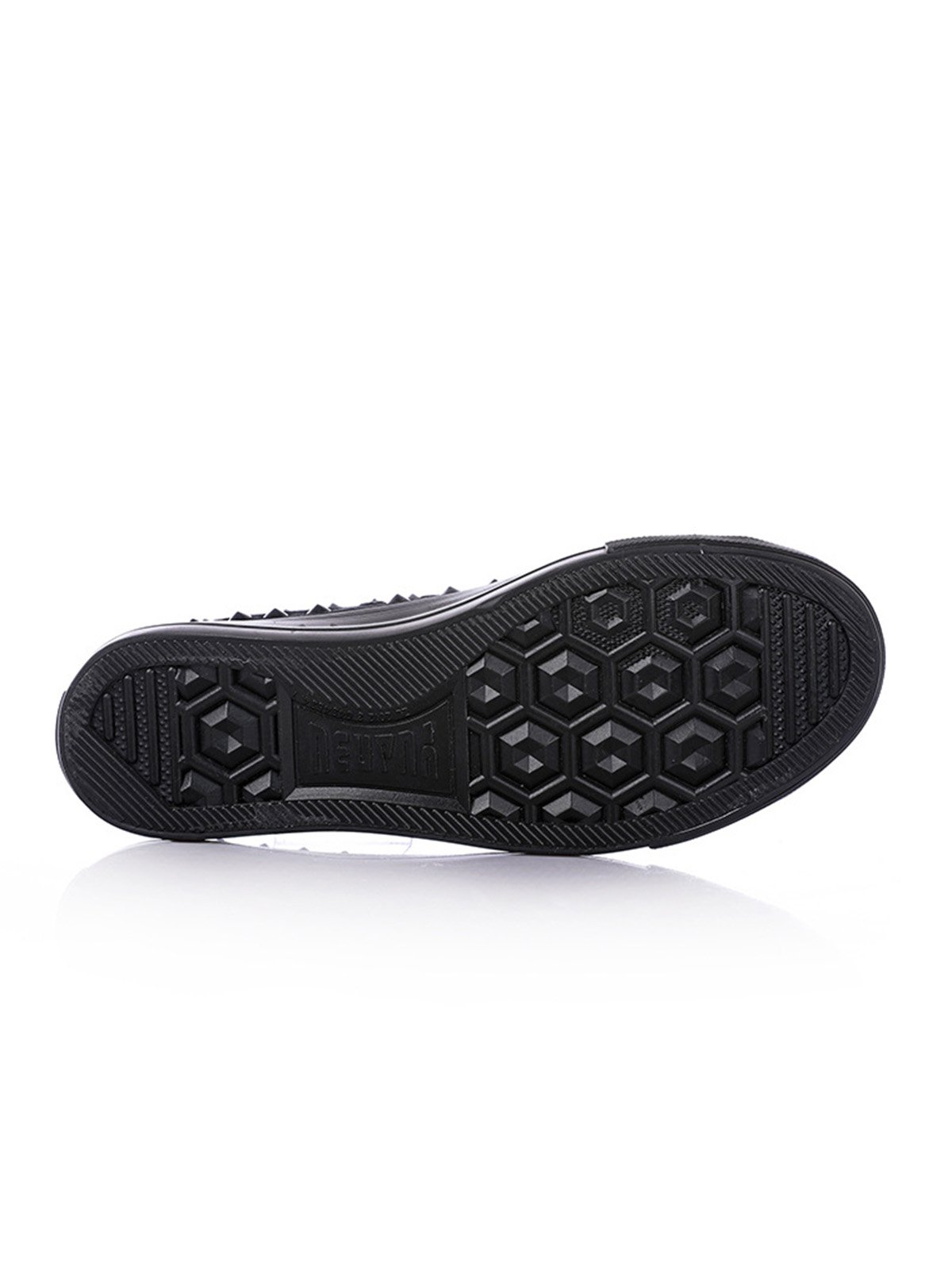 Rhinestone Lace-up Canvas Sneakers
