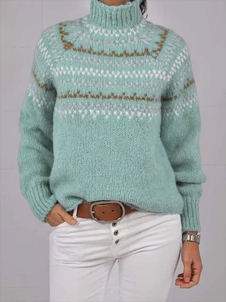 Plus size Long Sleeve Casual Jumper