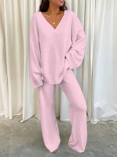 Fluff/granular Fleece Fabric Shift Sets
