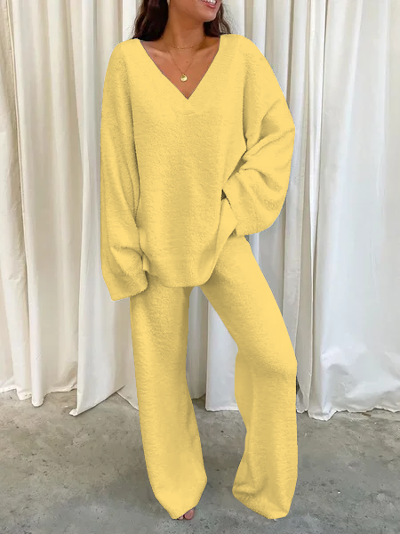Fluff/granular Fleece Fabric Shift Sets