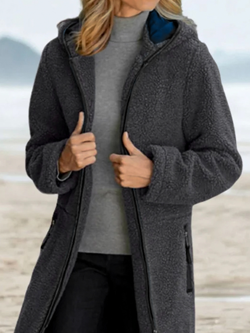 Lambswool Teddy Jacket