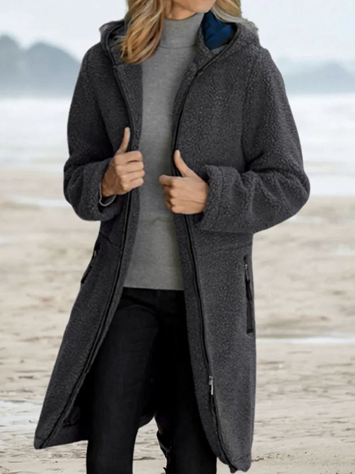 Lambswool Teddy Jacket