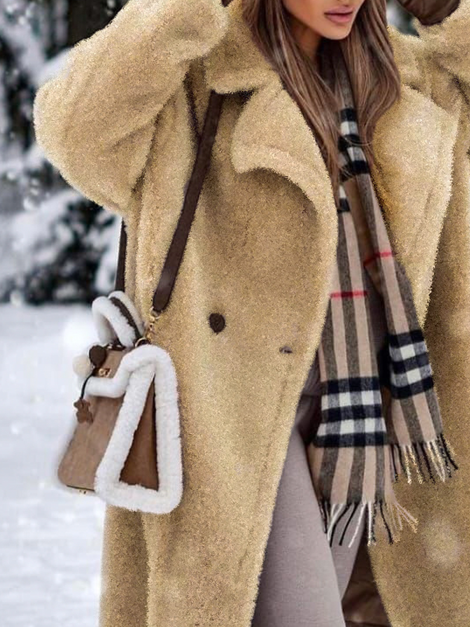 Casual Long Sleeve Outwear Coat