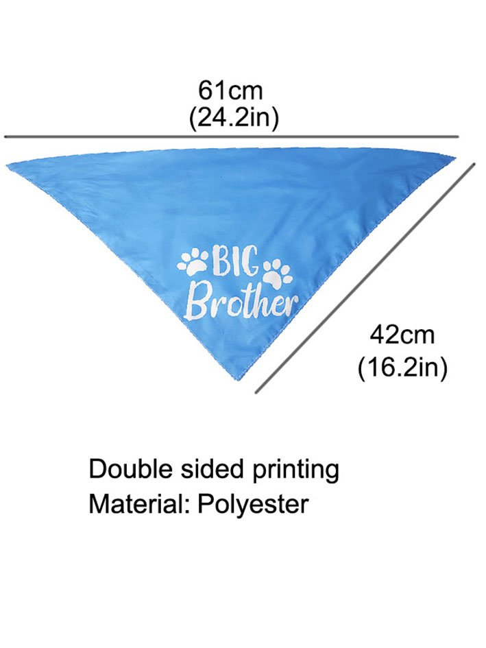 Pet Character Print Bib