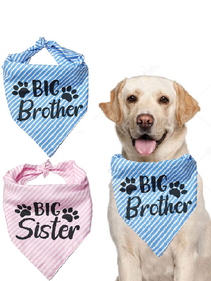 Pet Birthday Print Bib
