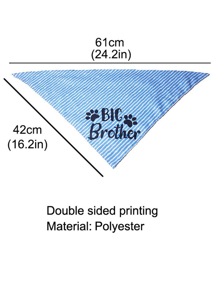 Pet Birthday Print Bib