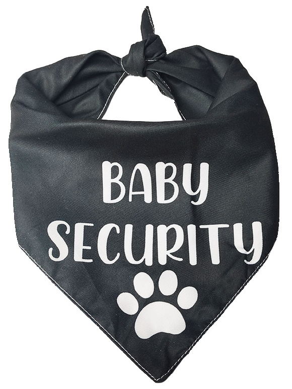 Pet Text Letters Print Bib Dog Outfit