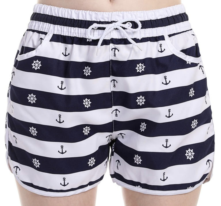 Anchor Casual Loose Shorts