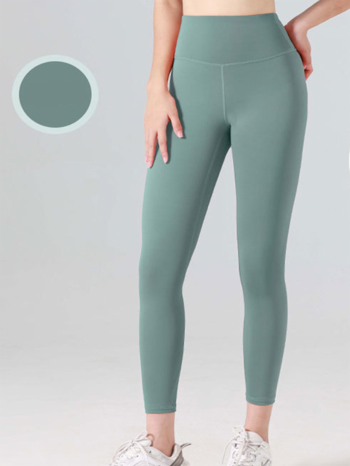 Plain Breathable Sports Legging Tight Yoga & Fitness