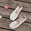 Fall Cloth Flower Flats