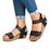 Summer Open Toe Casual Wedge Heel Sandals