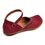 Leather Daily Flat Heel Sandals