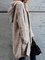 Apricot Long Sleeve Hoodie Flannel Plain Outerwear