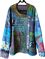 Casual Plus Size U Neck Abstract Casual Tops
