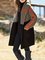 Color-Block Long Sleeve Hooded Outerwear
