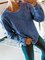 Fashion Autumn Casual Cotton Long Sleeve Crew Neck Sweaters