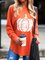 Halloween Long Sleeve Casual Vintage Tops