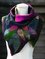 Brown Abstract Shift Casual Cotton Scarves & Shawls