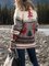 Casual Shift Floral-Print Knitted Outerwear