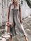Women Casual Jumpsuits Solid Short Sleeve Beach Holiday Romper