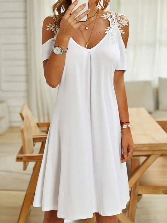 Casual Plain Jersey Shorts