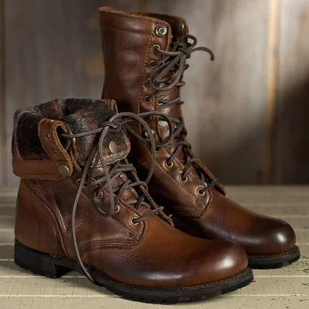 Women Vintage Martin Booties Casual Shoes