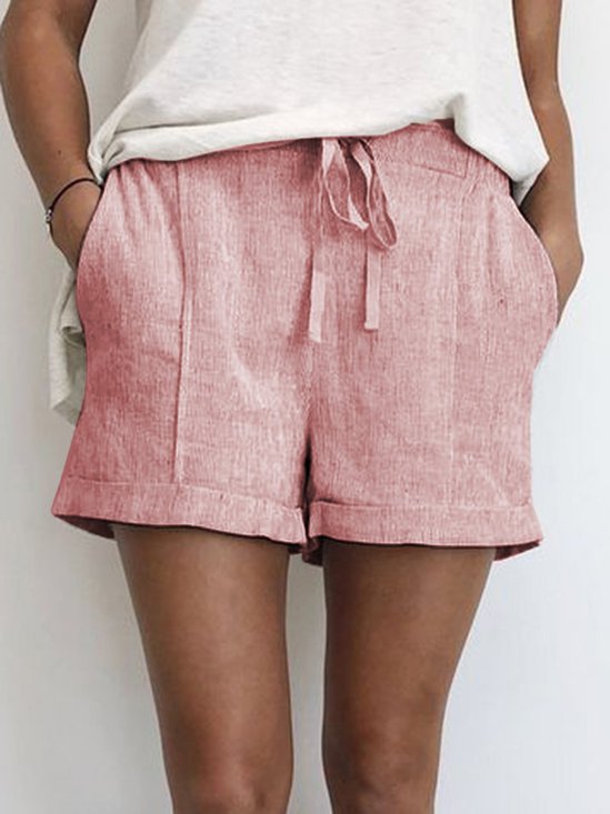 Cotton Loose Casual Shorts