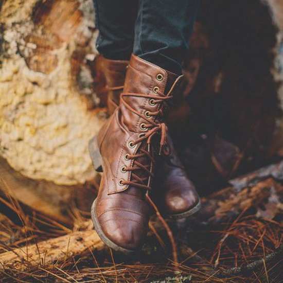 Lace Up Vintage Fashion Boots