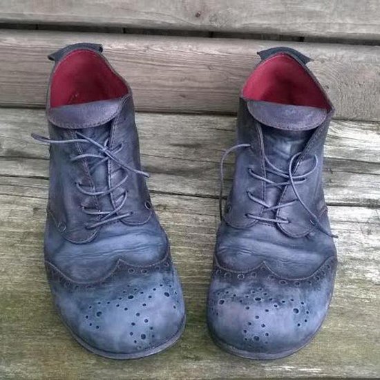 Vintage Brogue Handmade Leather Shoes