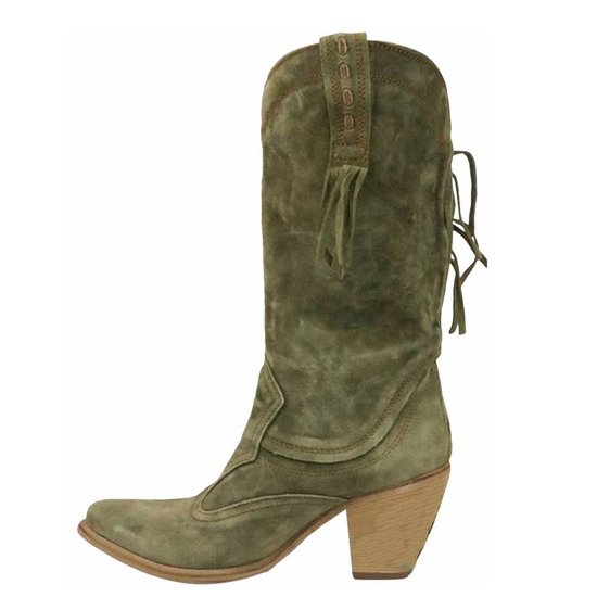 Women Winter  Vintage Tassel Knee-High Boots