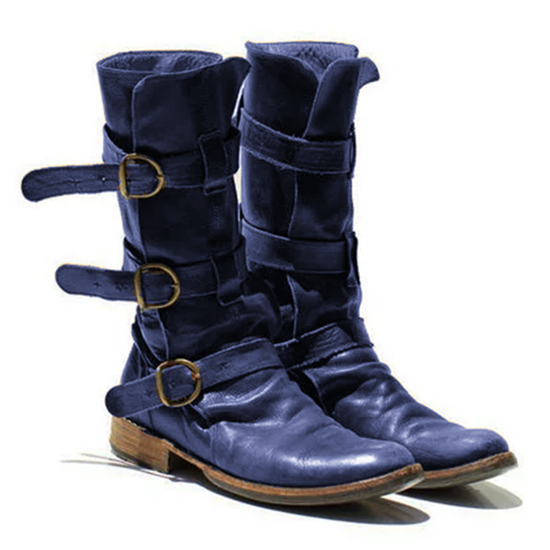 Women's Vintage Low Heel Boots