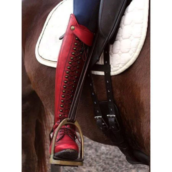 Women Plus Size Horse Riding Booties Casual Shoes