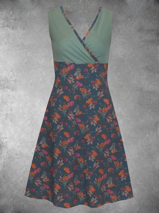 Fit Floral Casual Dress